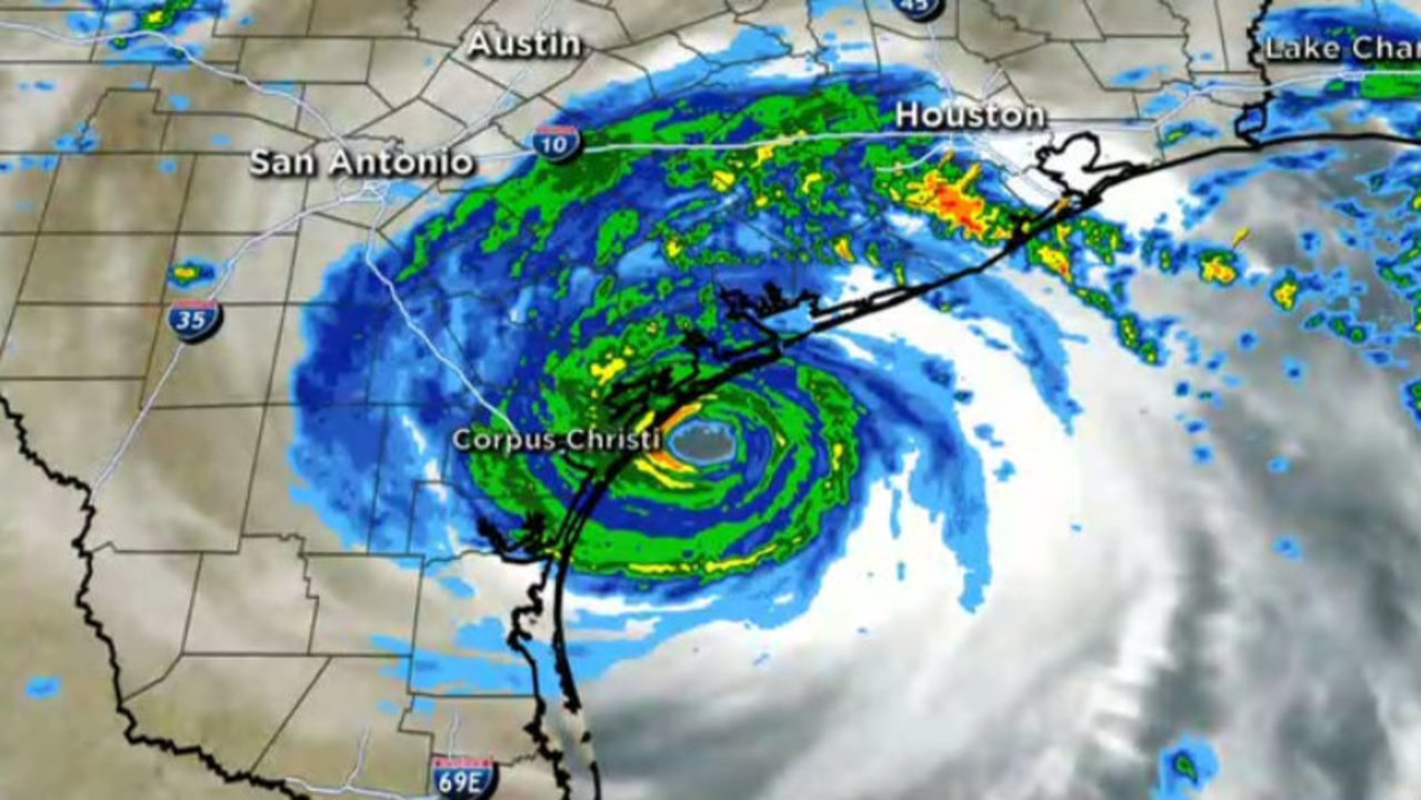 LIVE STREAM Hurricane Harvey radar loop